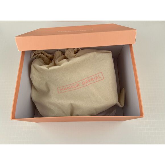 MANSUR GAVRIEL Mini Mini Bucket Bag Rosa - Picture 12 of 13